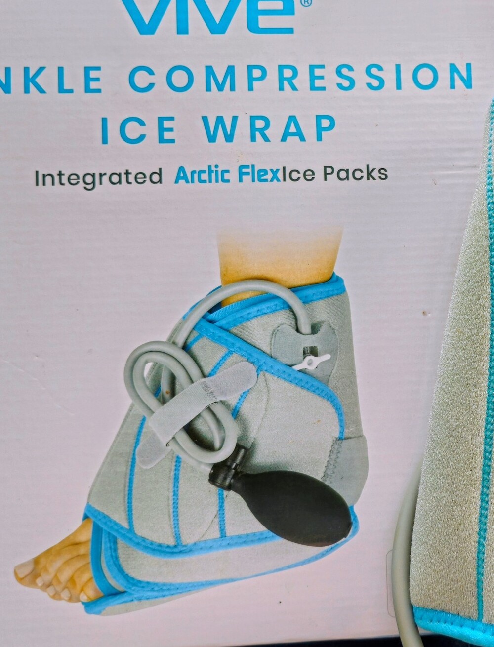 Vive Compression Ice/Heat Wrap - Opened only to take photos, Never used
